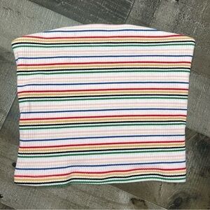 American Eagle Bandeau Striped Top size XS